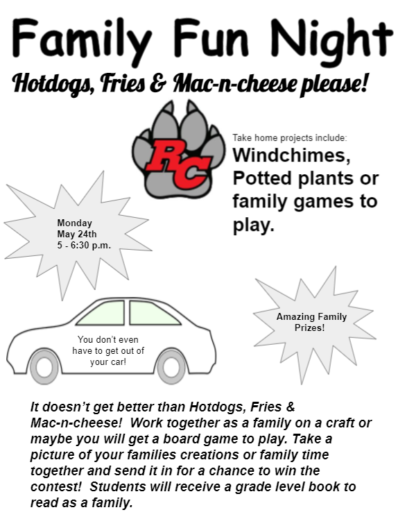 Family Night Monday May24