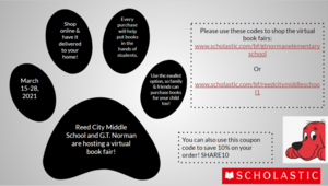 Virtual Book Fair - Spring 2021